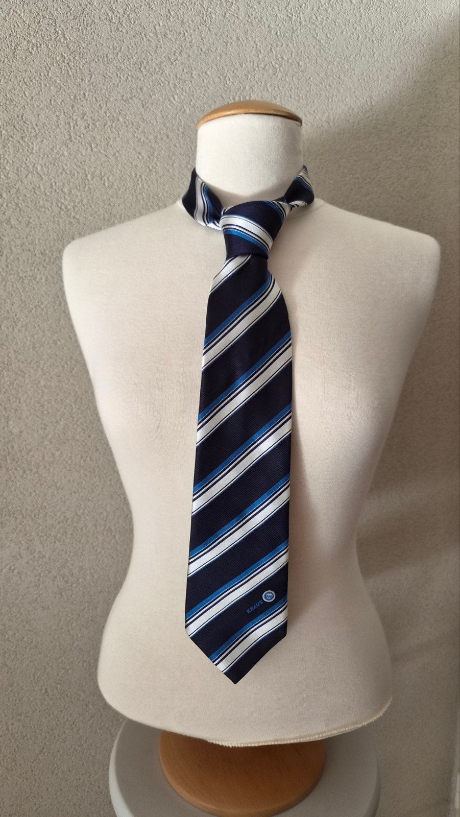 Knaus stropdas, Knaus, Blauw, Ophalen of Verzenden, Zo goed als nieuw