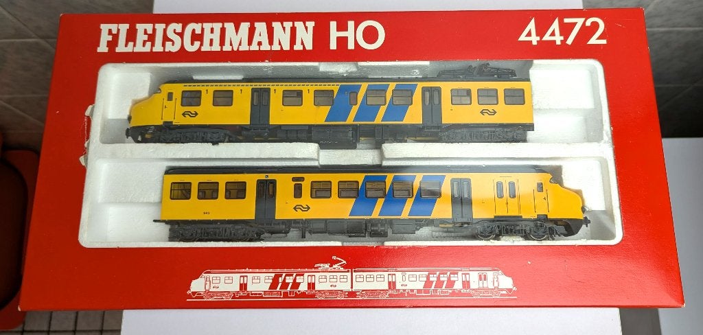 Fleischman 4472 Plan V NS H0 OVP gebruikt. Zie foto's., Hobby en Vrije tijd, Modeltreinen | H0, Gelijkstroom, Fleischmann, Analoog