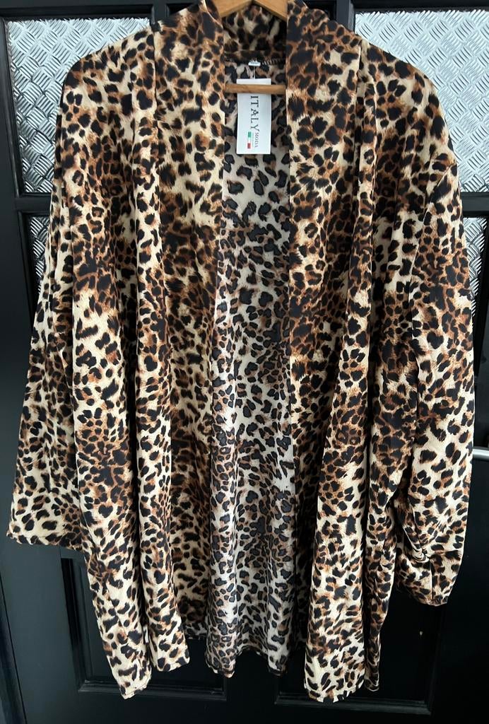 Pantervest, travelstof, Kleding | Dames, Ophalen of Verzenden, Nieuw, Zwart, Blouse of Tuniek