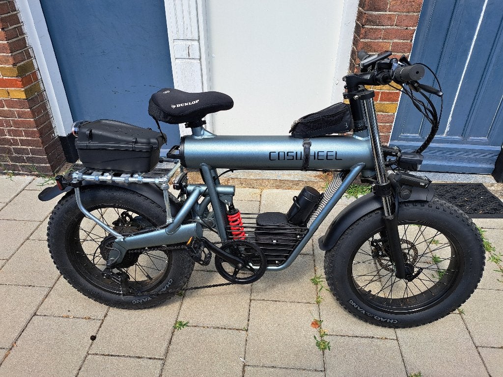 Coswheel Fatbike Elektrisch, Zo goed als nieuw, 50 km per accu of meer, 55 tot 59 cm, Ophalen