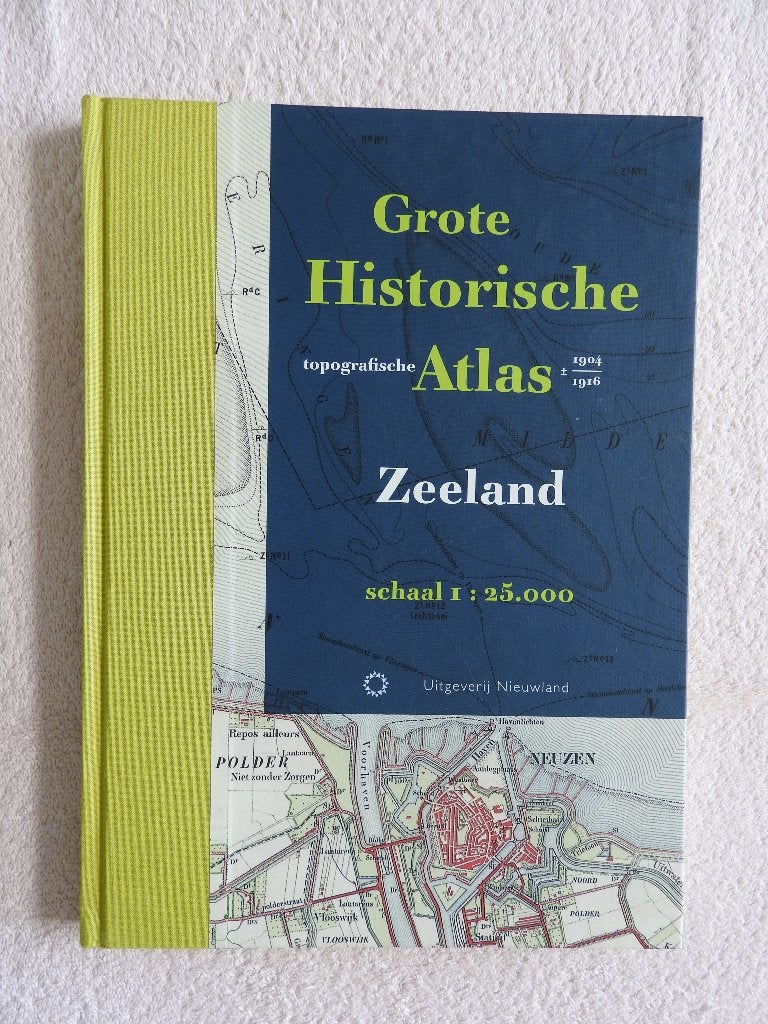 Grote Historische topografische Atlas - Zeeland 1904-1916, Ophalen of Verzenden, 1800 tot 2000, Nederland, Landkaart