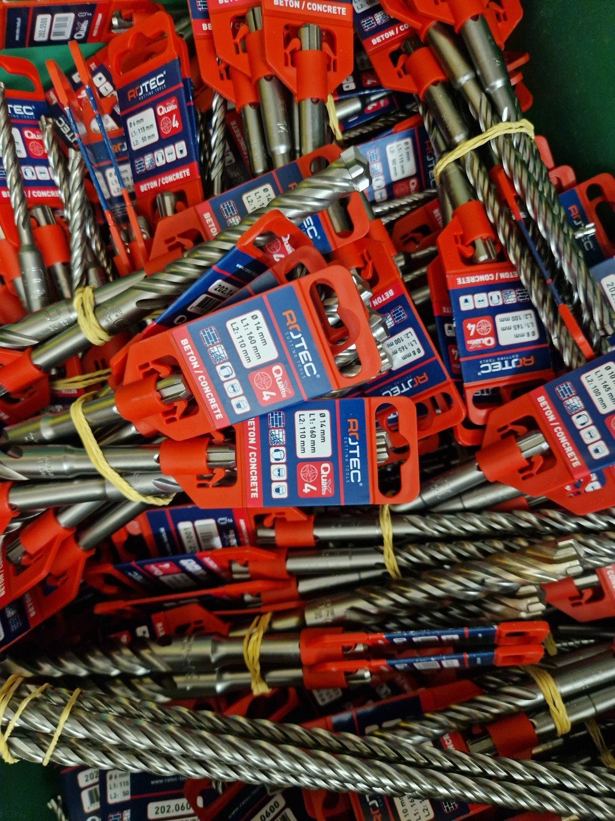 ROTEC sds plus beton boren Quatro steen boor partij handel, Ophalen, Nieuw
