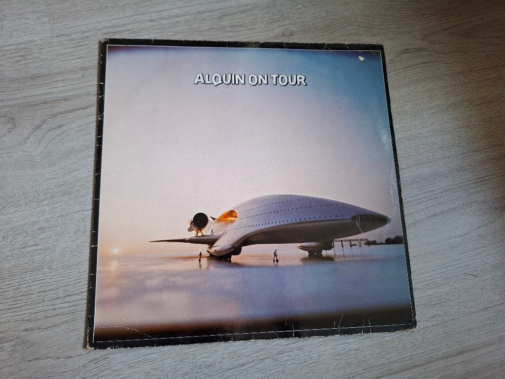 LP Alquin – Alquin On Tour. (1976), Ophalen of Verzenden, 12 inch, Poprock, Originele persing