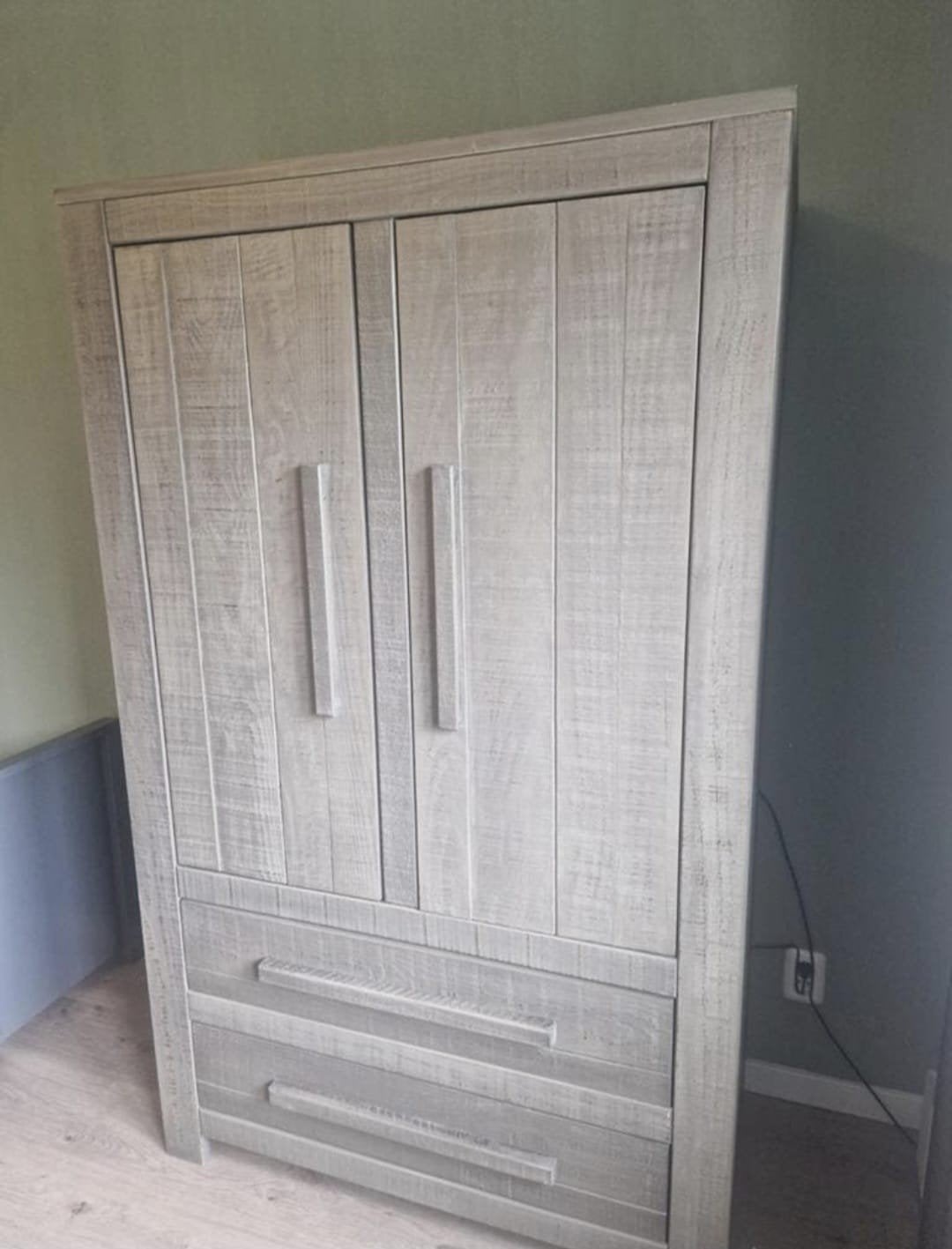 Complete Babykamer Set - Ledikant, Commode, Kledingkast, Gebruikt, Minder dan 140 cm, Minder dan 70 cm, Ophalen