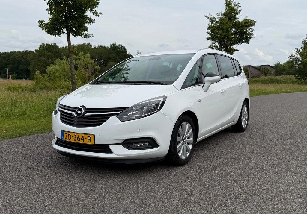 Opel Zafira 2.0 CDTI Online Edition, Auto's, Opel, Euro 6, 1650 kg, Wit, Bedrijf