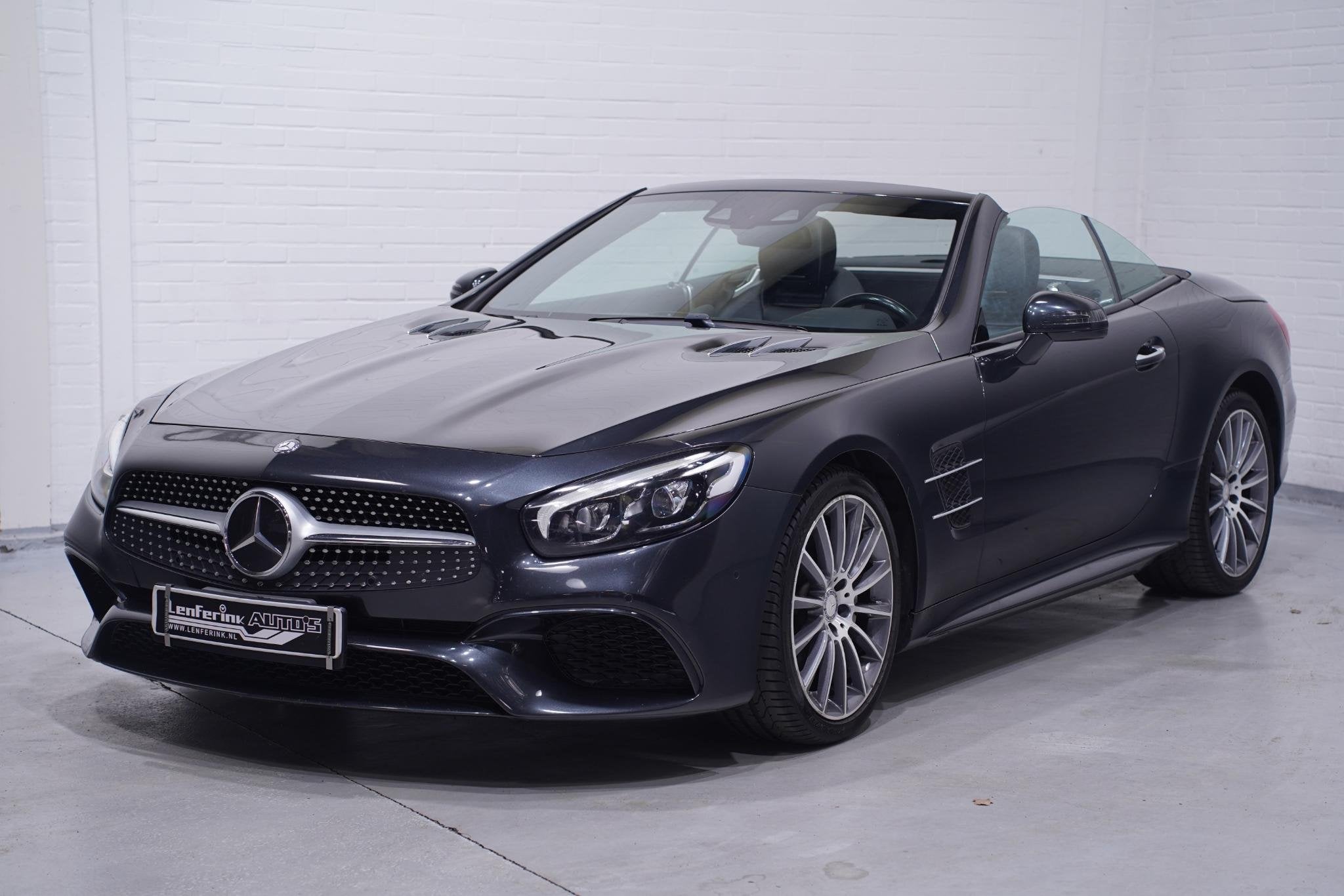 Mercedes-Benz SL-klasse 500 Harman Kardon Memory Apple Carpl, Auto's, Mercedes-Benz, Automatische klimaatregeling, Achterwielaandrijving