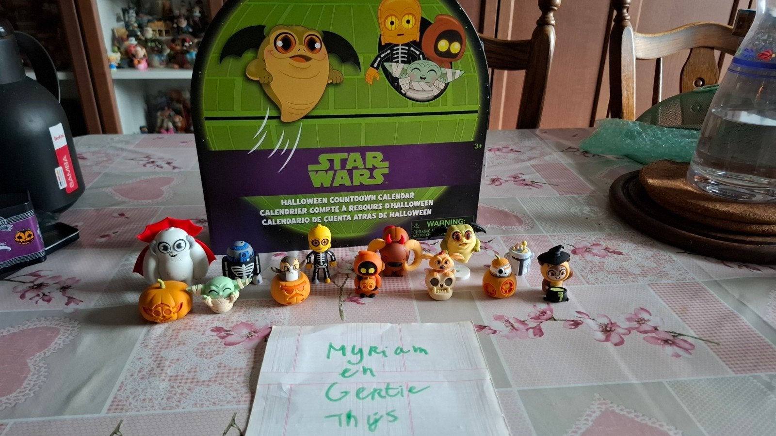 Disney Star Wars Halloween Countdown Kalender, Ophalen of Verzenden, Zo goed als nieuw, Actiefiguurtje