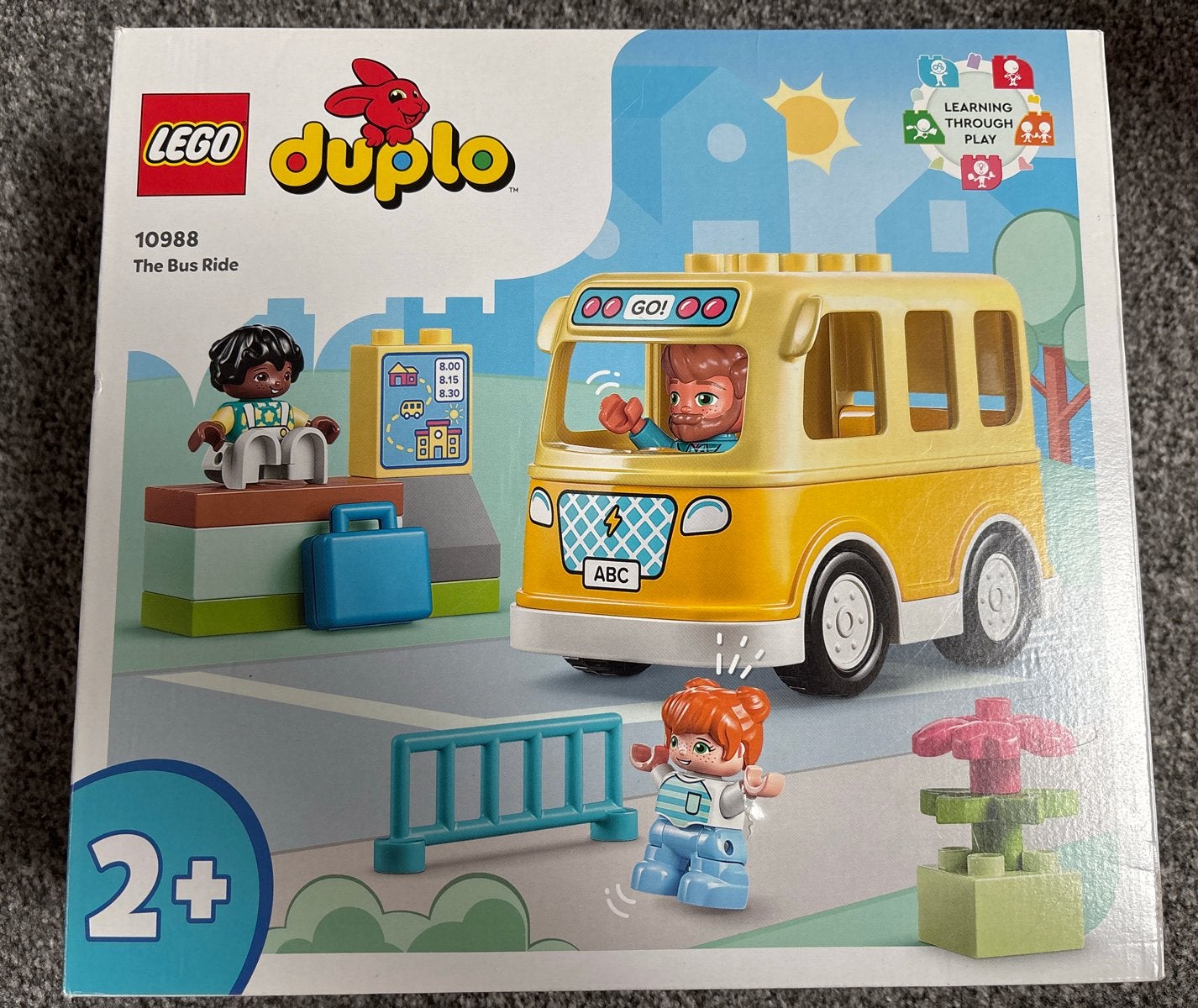 LEGO Duplo 10988 De Busrit, Gebruikt, Overige thema's, Ophalen of Verzenden, Compleet