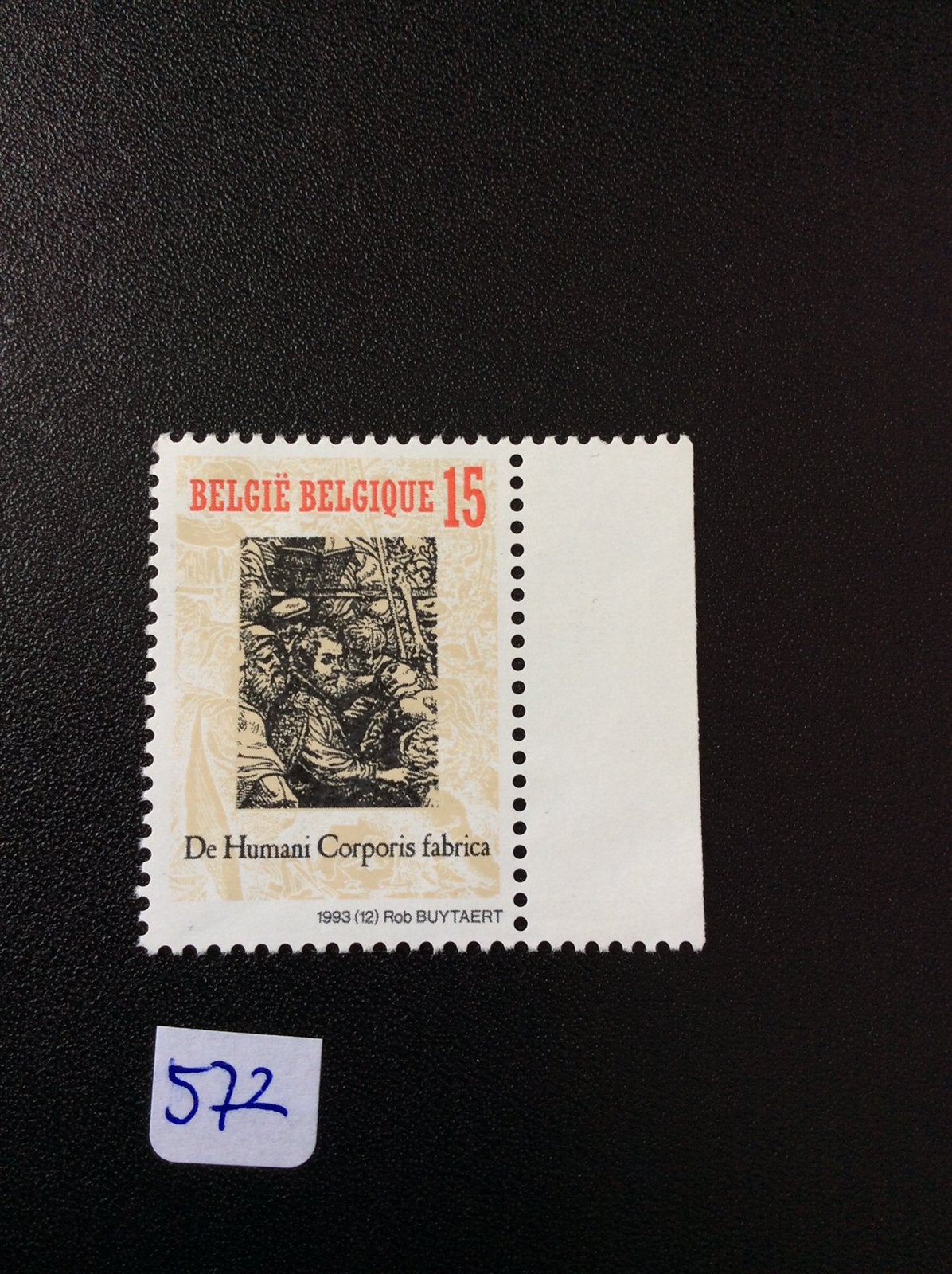 Belgie postzegel 1993 pfr Mi 2579, Ophalen of Verzenden, Postfris