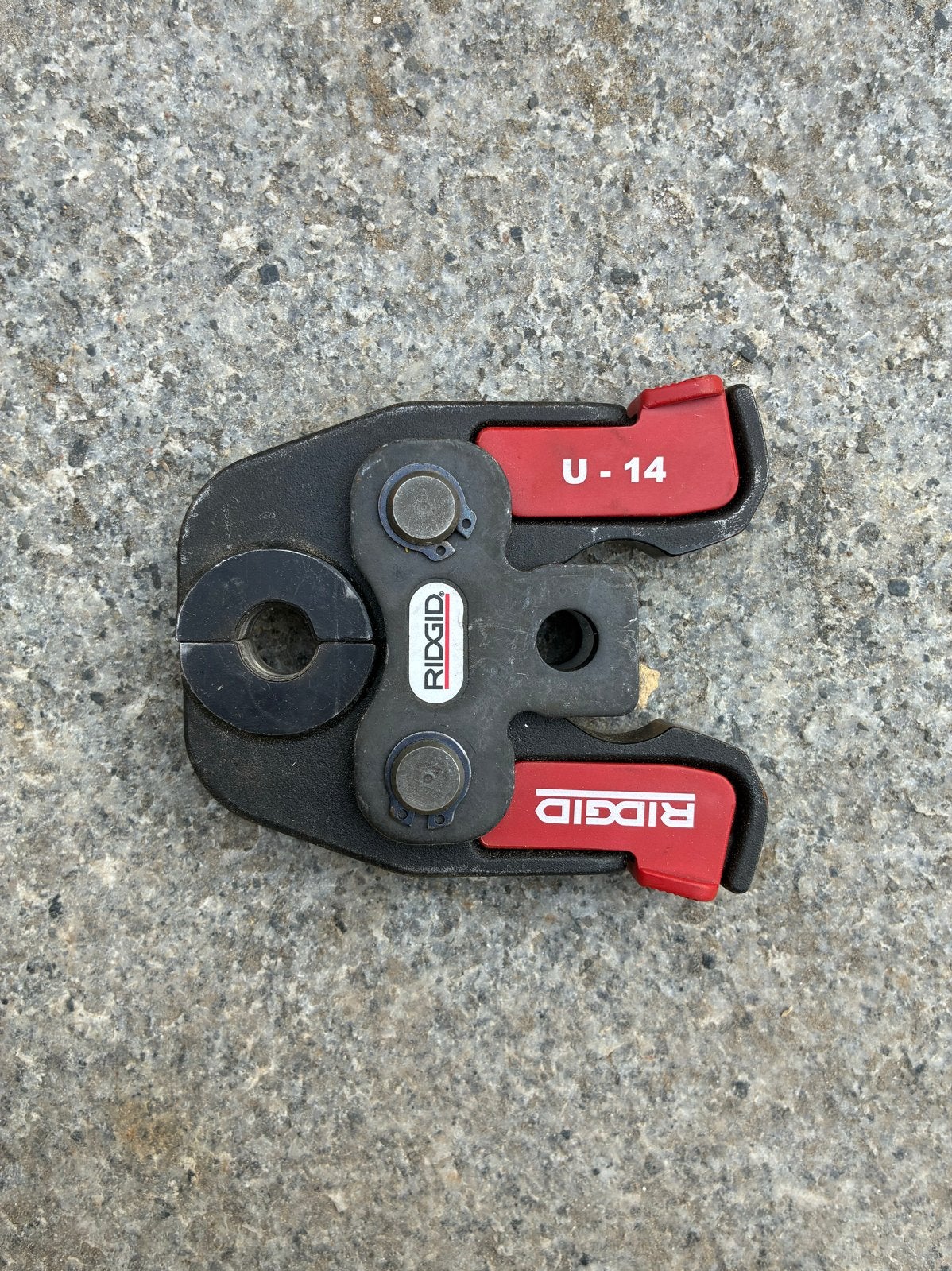RIDGID U-14 persbek - Zo goed als nieuw, Doe-het-zelf en Verbouw, Ophalen of Verzenden, Zo goed als nieuw, Overige typen, Ridgid