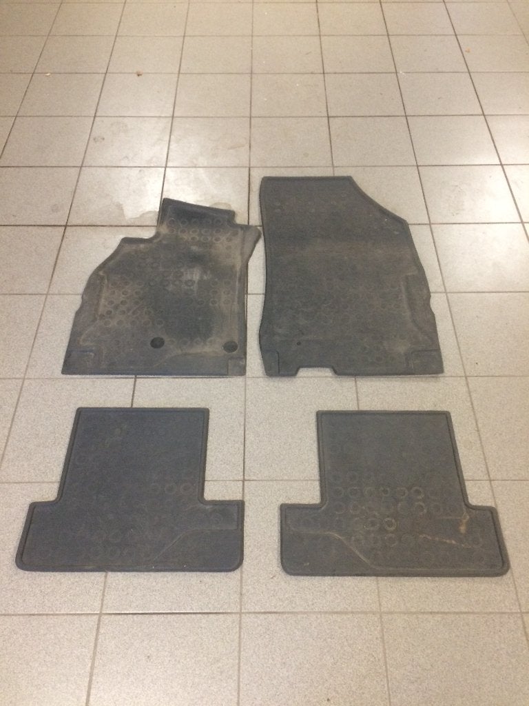 Rubber mattenset, Ophalen of Verzenden, Gebruikt
