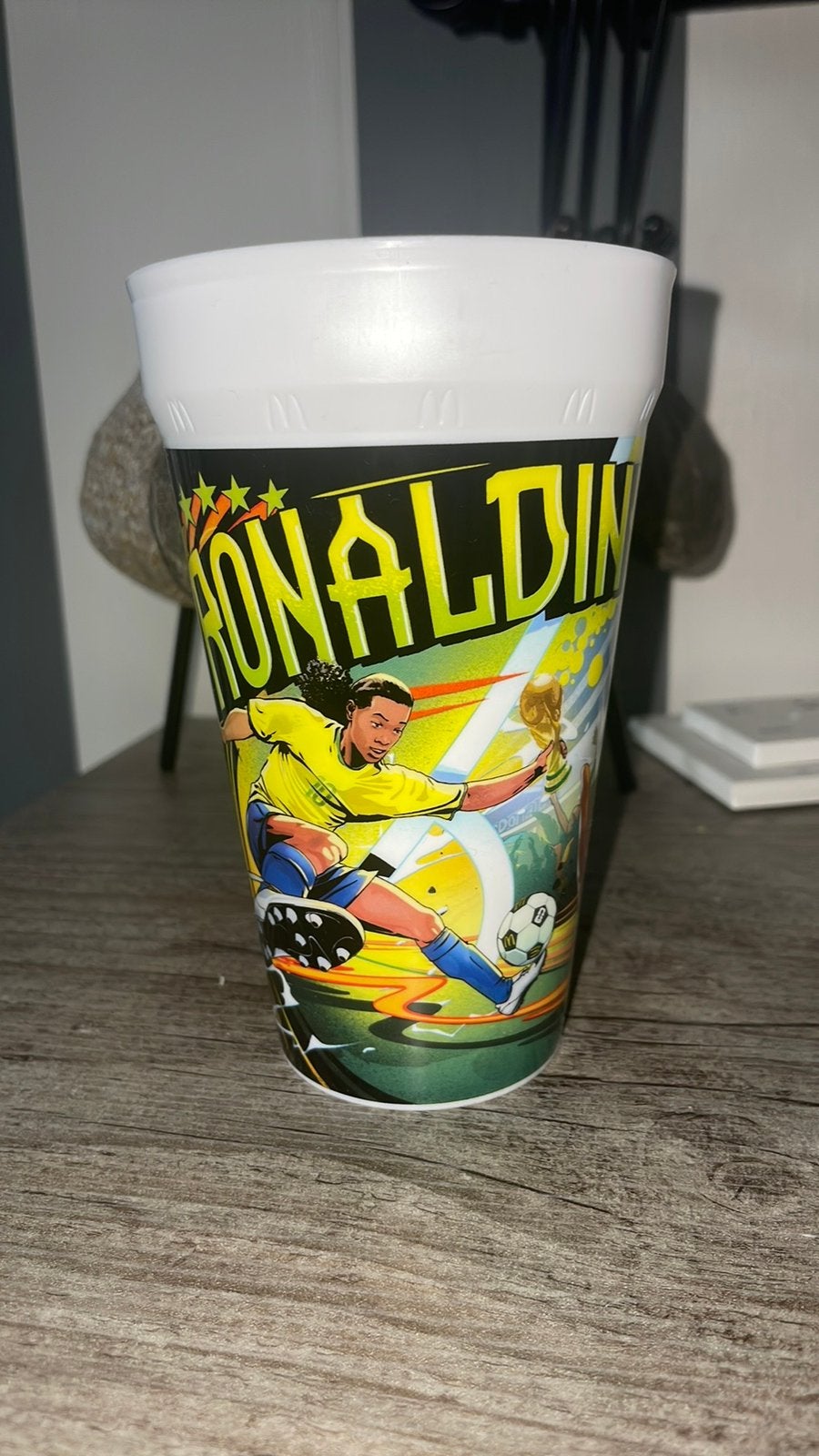 Mc Donalds Wk 2026 Beker Ronaldinho, Ophalen of Verzenden, Zo goed als nieuw, Overige typen