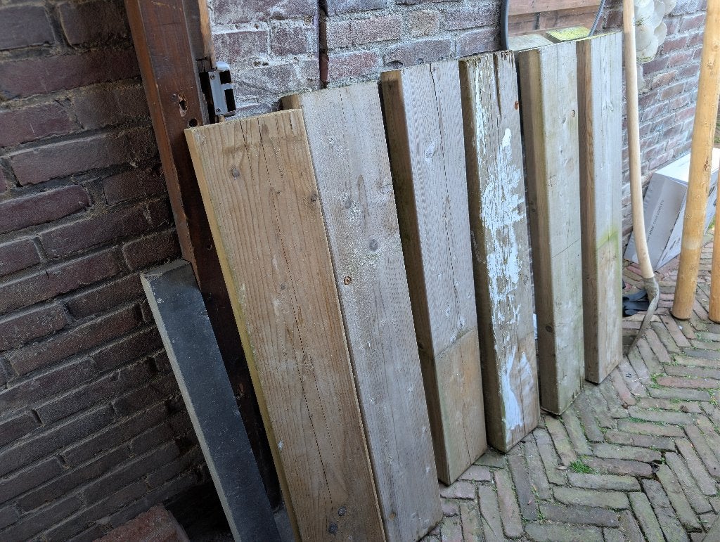 Balken, Tuin en Terras, Ophalen, Zo goed als nieuw, 250 cm of meer, Balken
