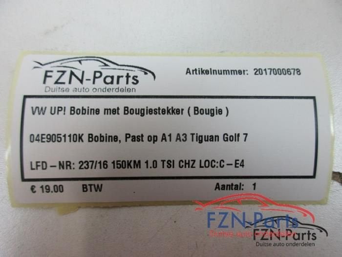Bobine Volkswagen Golf (22740760), Ophalen of Verzenden, Gebruikt