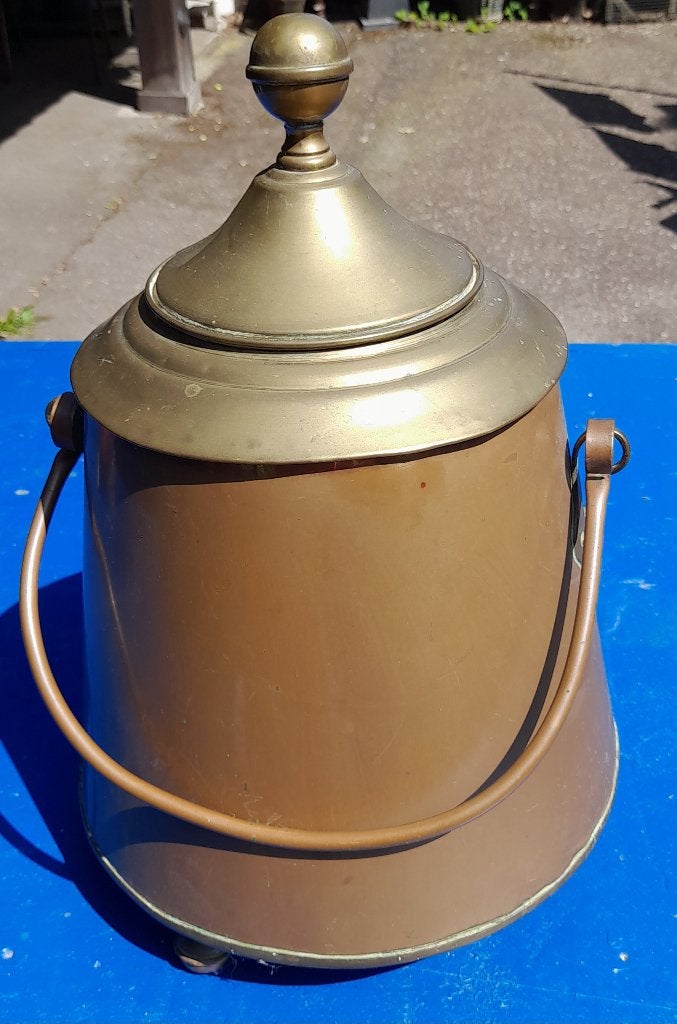 Koperen Doofpot, Ophalen of Verzenden, Koper