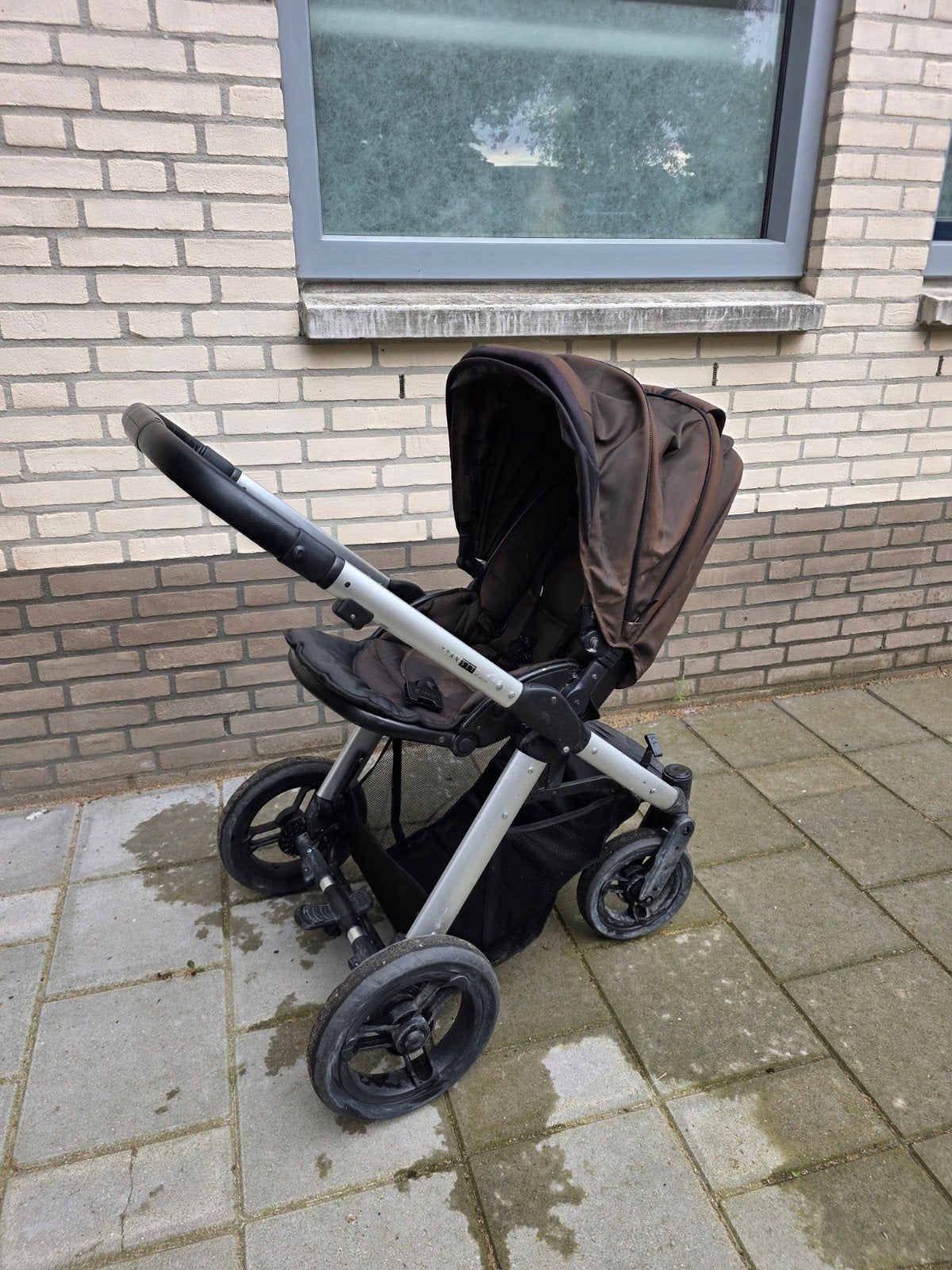 Mutsy Transit kinderwagen met regenhoes, Kinderen en Baby's, Kinderwagens en Combinaties, Ophalen, Gebruikt, Kinderwagen, Mutsy