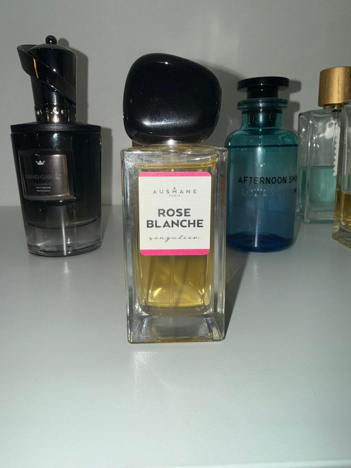 Rose Blanche Ausmane Paris discontinued batch, Ophalen of Verzenden, Zo goed als nieuw, Parfumfles, Gevuld