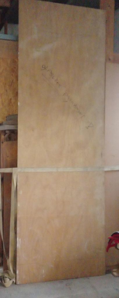 Grote triplex plaat paneel 105x310cm dikte 10mm, Doe-het-zelf en Verbouw, Ophalen, Multiplex, Minder dan 20 mm