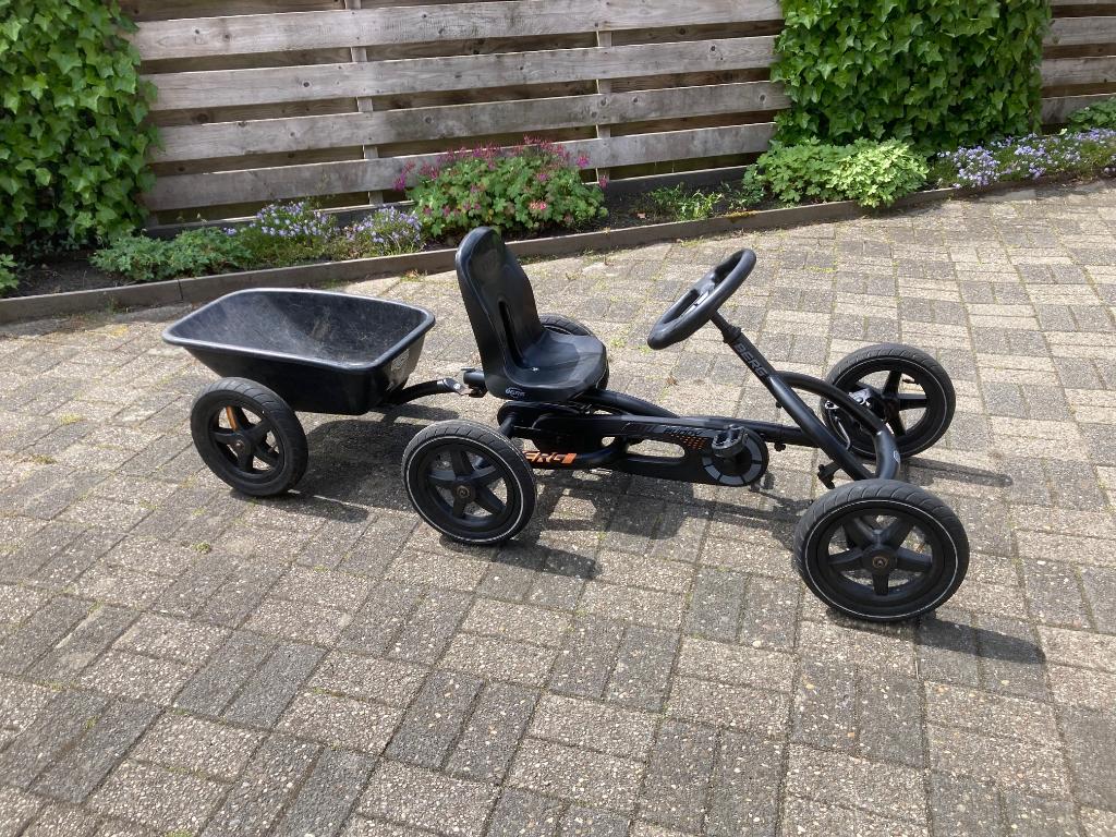 Skelter Buddy met aanhanger, Kinderen en Baby's, Speelgoed | Buiten | Skelters, Ophalen, Gebruikt, Berg, Vrijloopautomaat