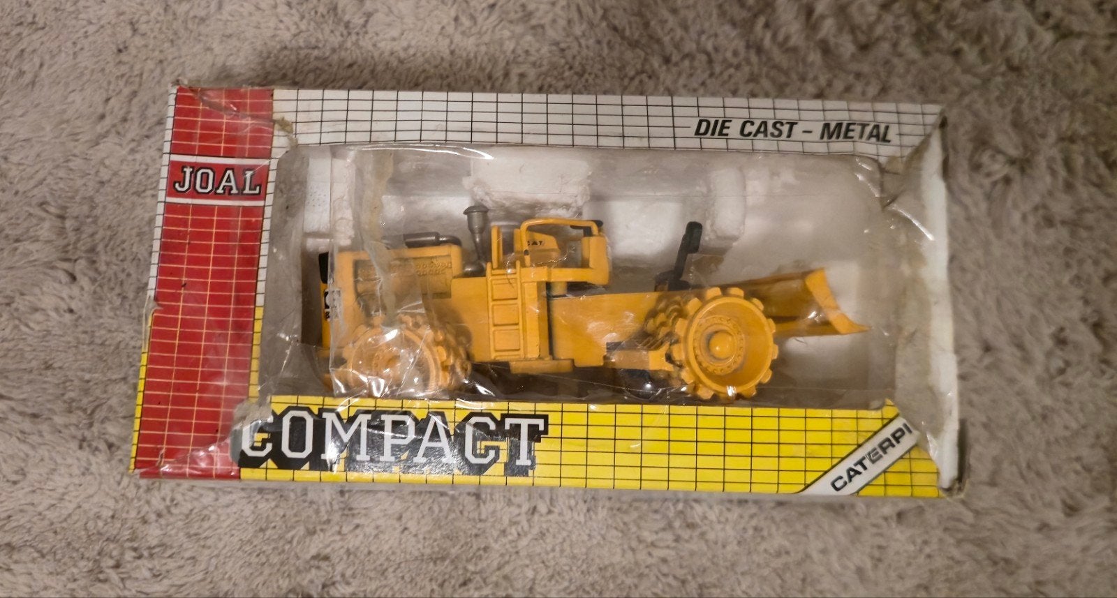 Joal Compact Caterpillar 825C Grondverdichter / Wals, Overige merken, 1:50 of kleiner, Overige typen, Ophalen of Verzenden