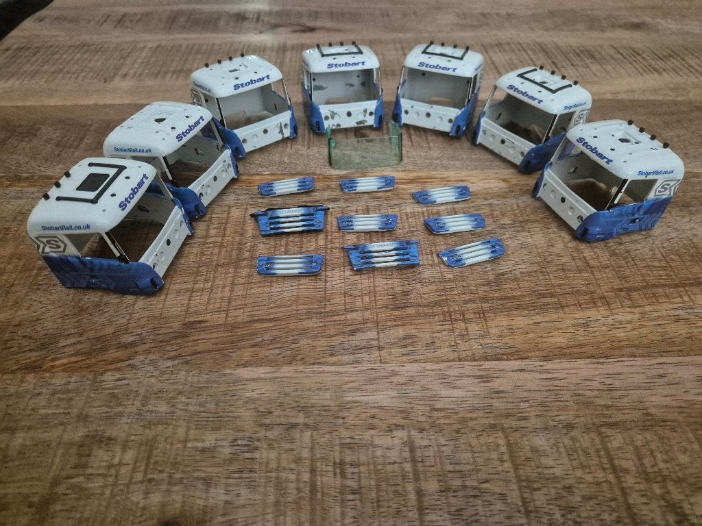 Tekno cabines Stobart, Ophalen of Verzenden, Zo goed als nieuw, Bus of Vrachtwagen, Tekno