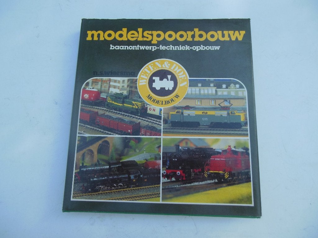 Modelspoorbouw baanontwerp-techniek-opbouw, Overige merken, Gebruikt, Gelijkstroom of Wisselstroom, Boek, Tijdschrift of Catalogus