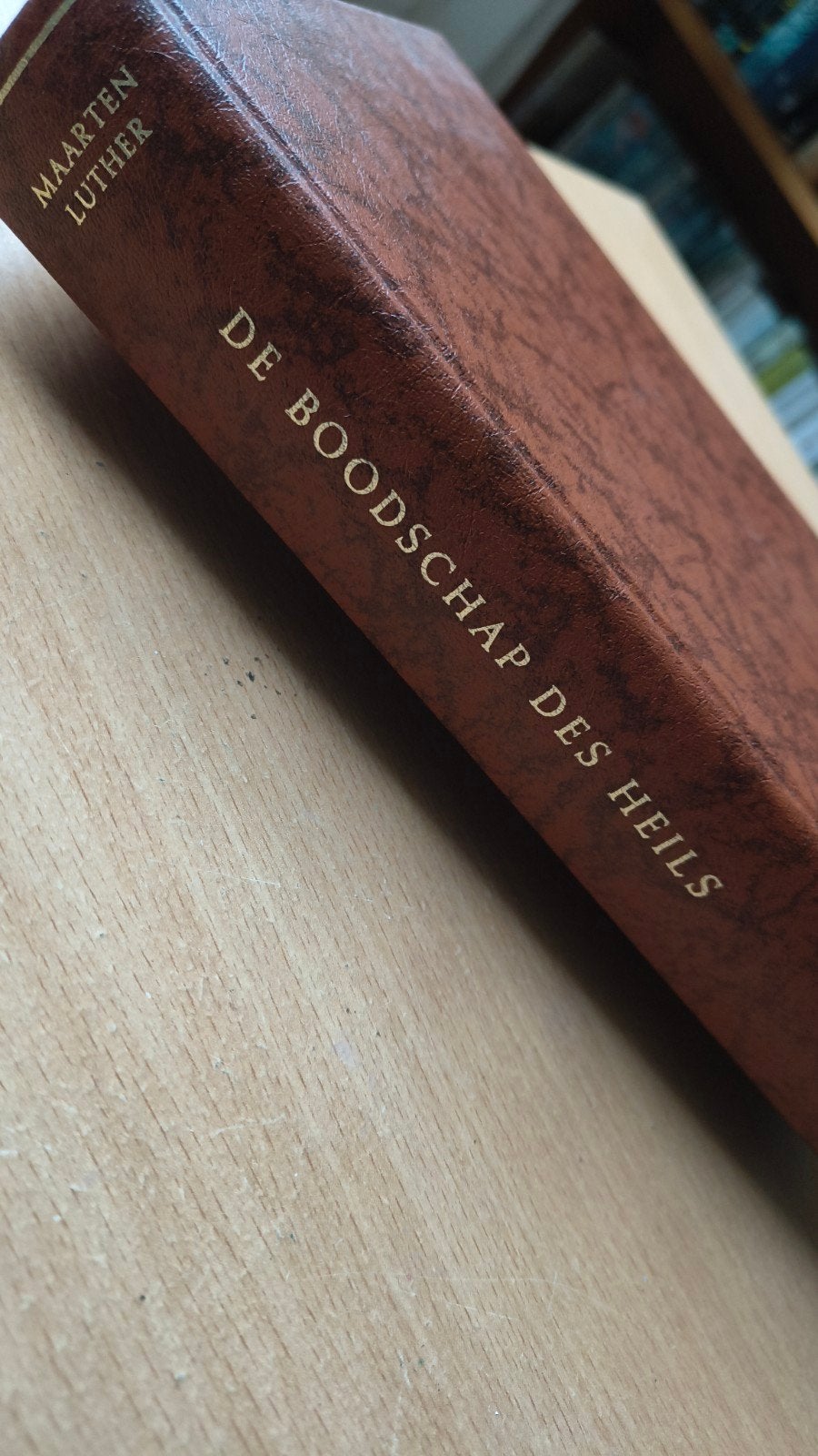 De boodschap des heils. M Luther, Christendom | Protestants, Ophalen of Verzenden, Zo goed als nieuw, Maarten Luther