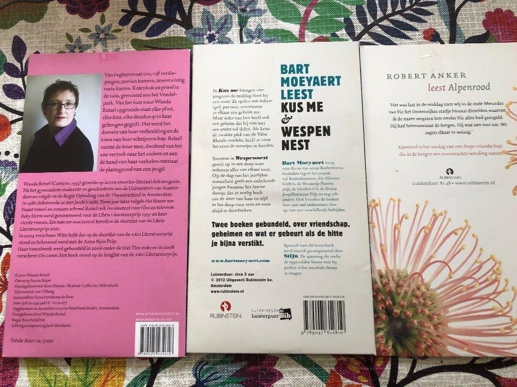 Luisterboeken op cd, Ophalen of Verzenden, Diverse auteurs, Cd, Volwassene