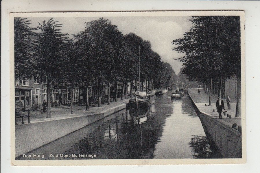 Den Haag, Zuid-Oost Buitensingel 21, Verzamelen, Ophalen of Verzenden, 1920 tot 1940, Gelopen, Zuid-Holland