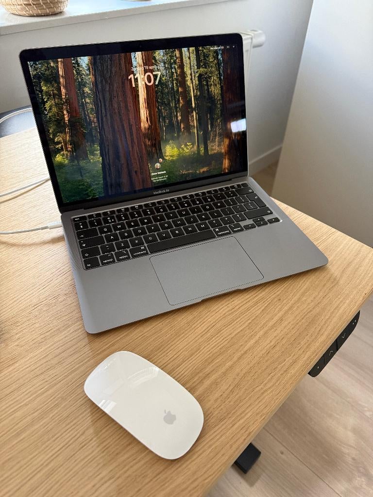 MacBook Air 13 inch (2020), incl. Magic Mouse, Computers en Software, Apple Macbooks, Zo goed als nieuw, MacBook Air, 13 inch