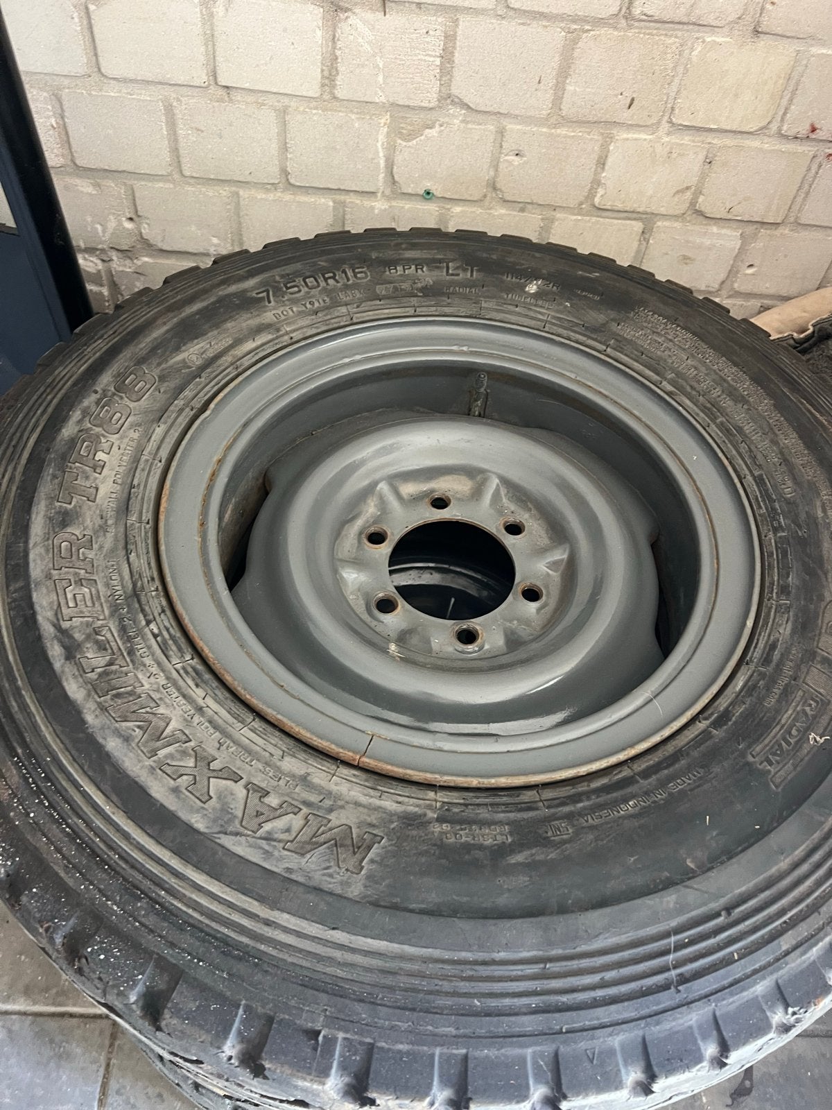 Originele split rim velgen Toyota Land Cruiser BJ40/42/45 FJ, Ophalen, Gebruikt, Velg(en), 16 inch