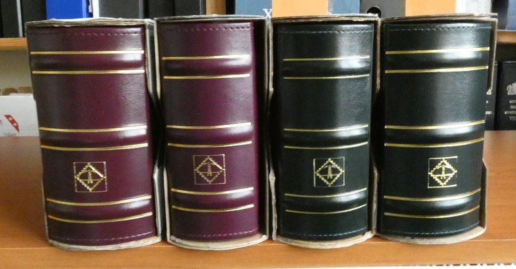 Set van 4 Luxe leuchtturm albums voor eerste dag enveloppen, Ophalen of Verzenden, Onbeschreven, Nederland