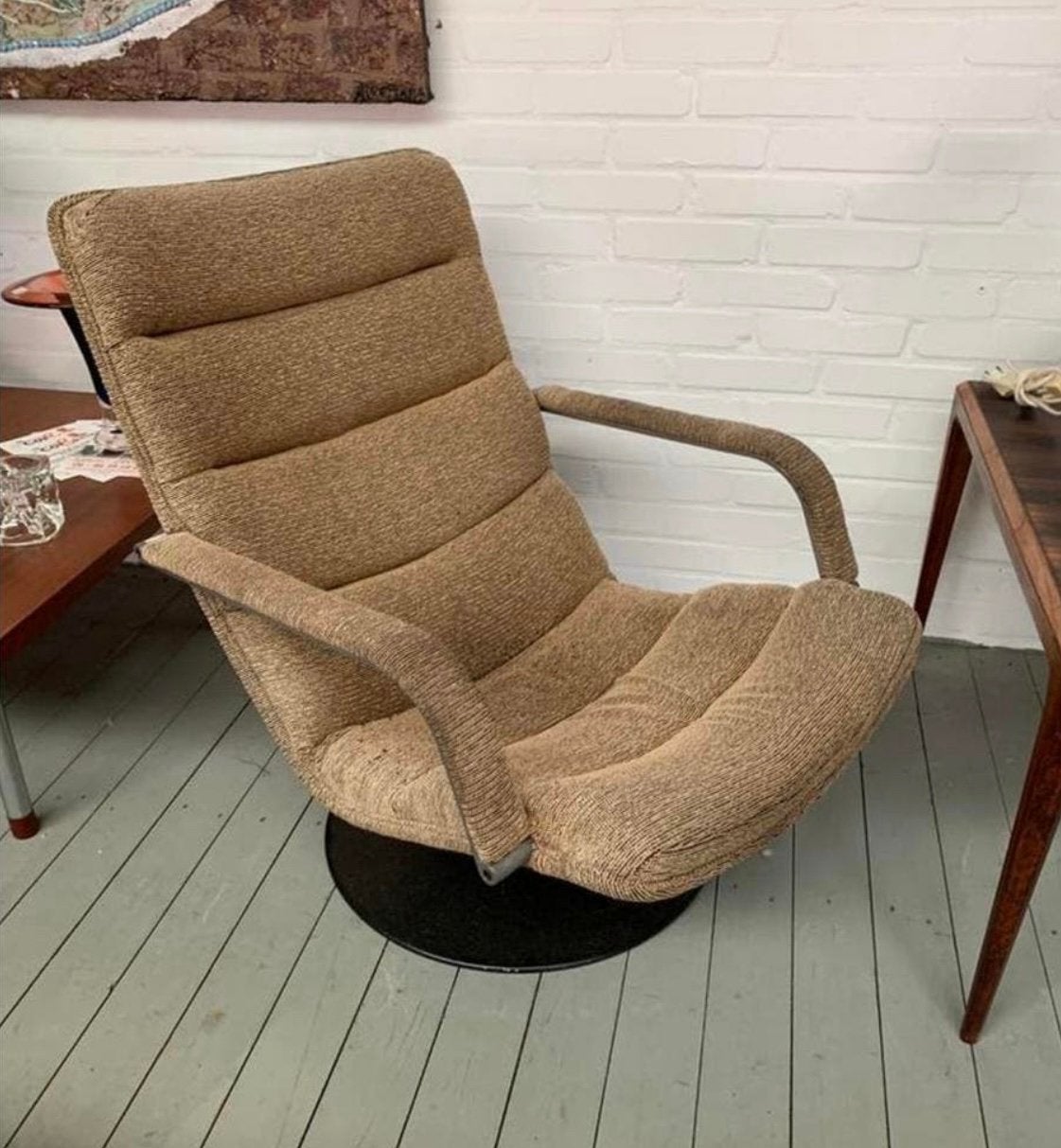 Fauteuil F141 F142 Artifort Geoffrey Harcourt jaren 60., Ophalen of Verzenden