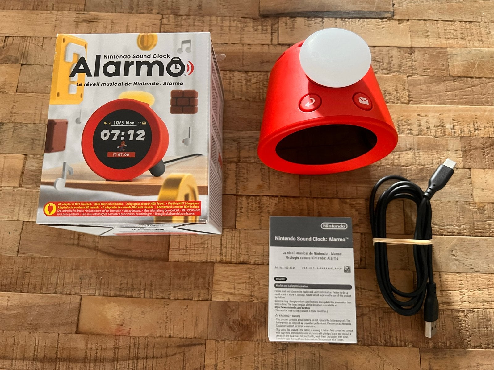 Nintendo Sound Clock: Alarmo - Zo goed als nieuw, Spelcomputers en Games, Ophalen of Verzenden, Zo goed als nieuw