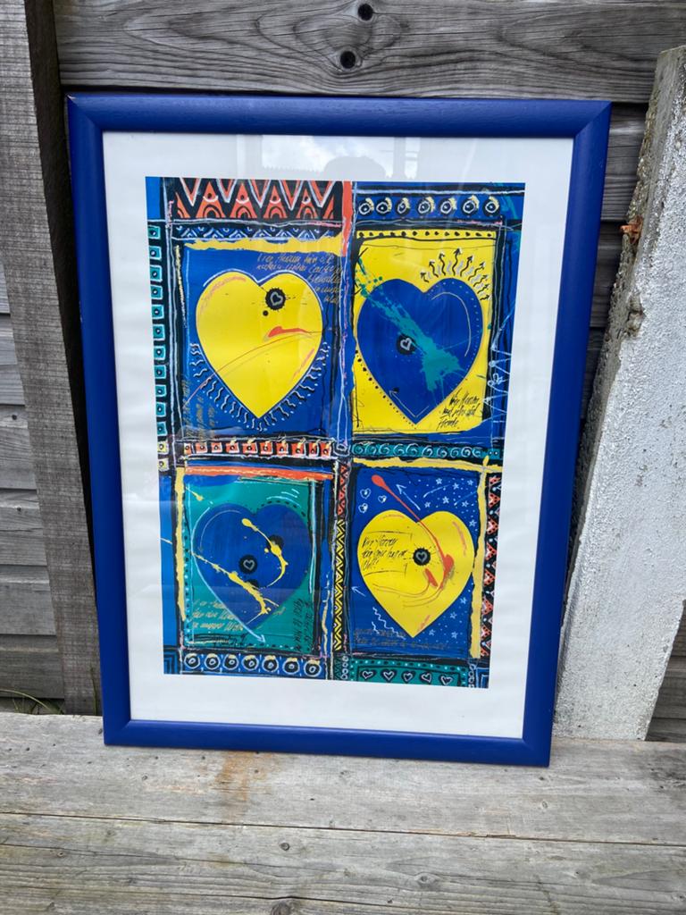Schilderij, Antiek en Kunst, Kunst | Schilderijen | Abstract, Ophalen