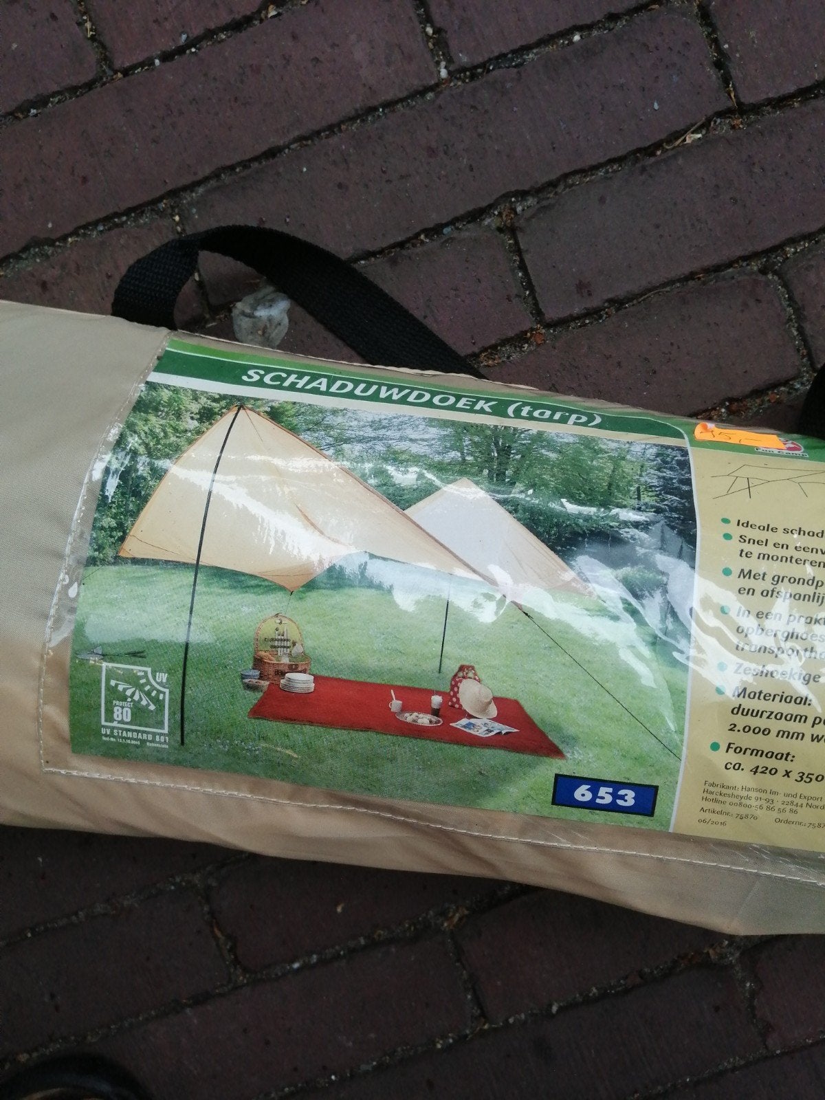 Grote Tarp, Ophalen, Nieuw