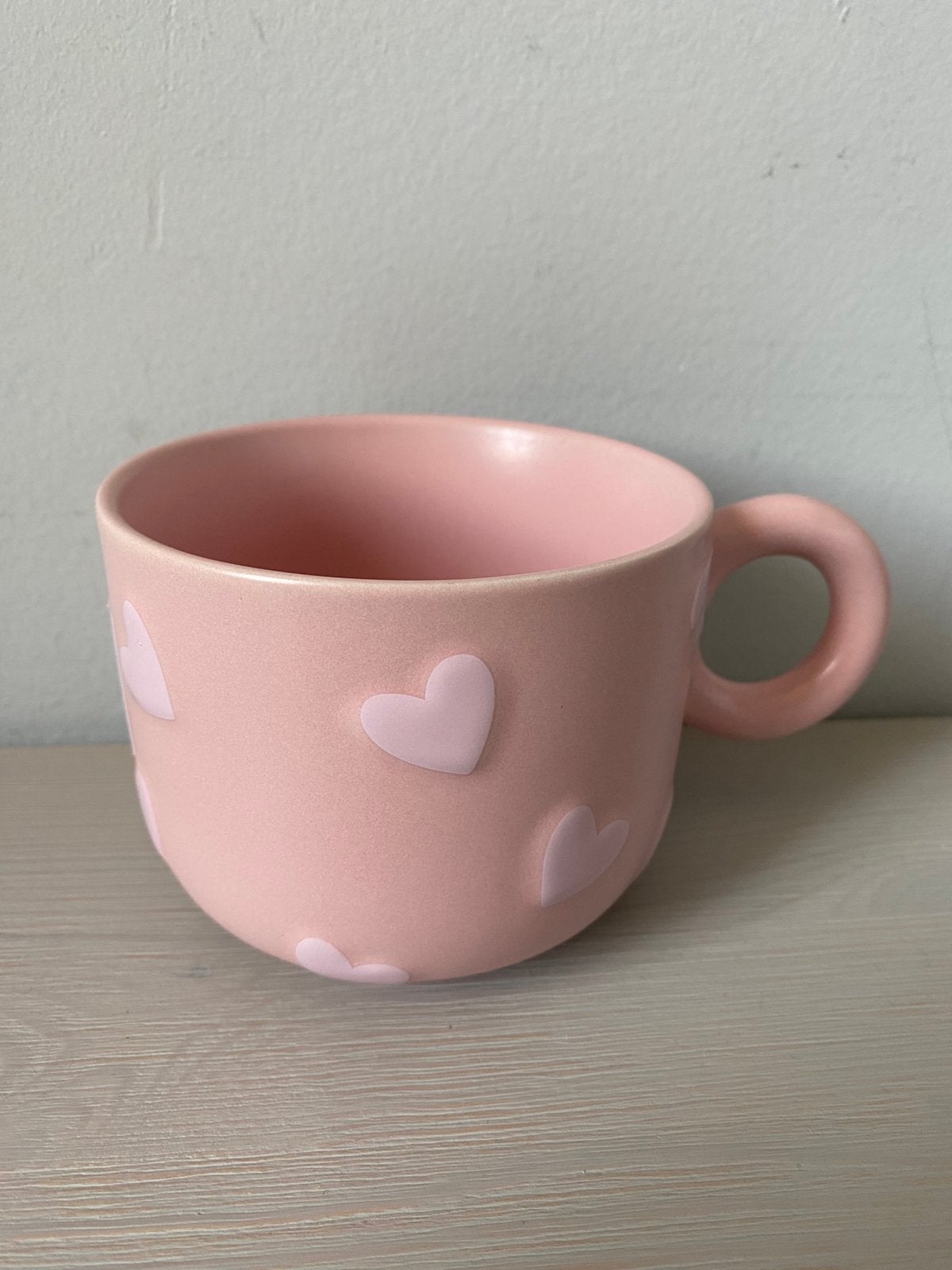NIEUW mok roze met hartjes HEMA, Ophalen, Hema, Nieuw, Mok