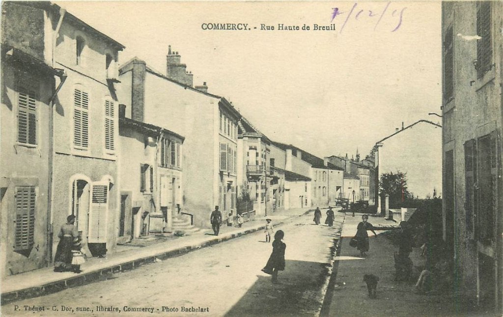 379-041-007 Commercy Rue Haute de Breuil, Verzenden, Voor 1920, Frankrijk