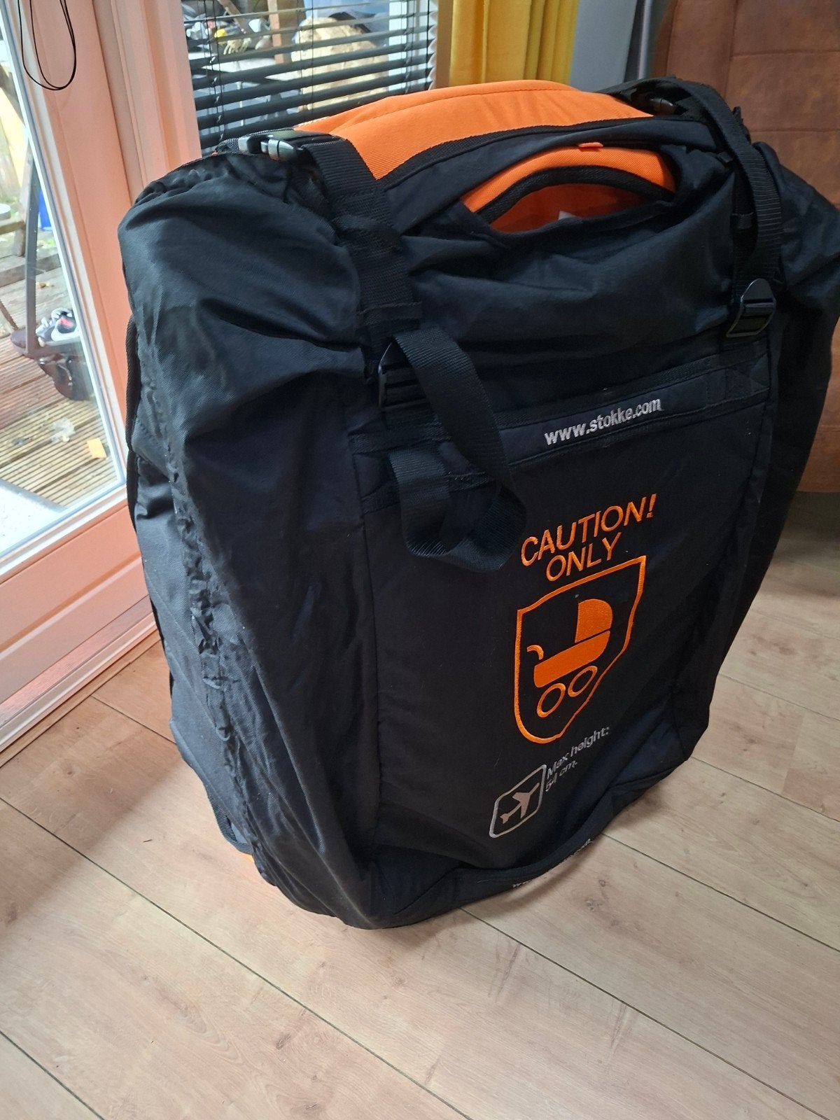 prampack vliegtuigtas kinderwagen, Ophalen, Gebruikt