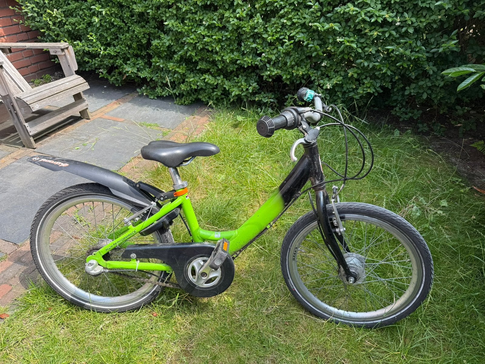 Green PUKY kids bike - 20inch, Ophalen, Zo goed als nieuw, Velgrem, 20 inch of meer