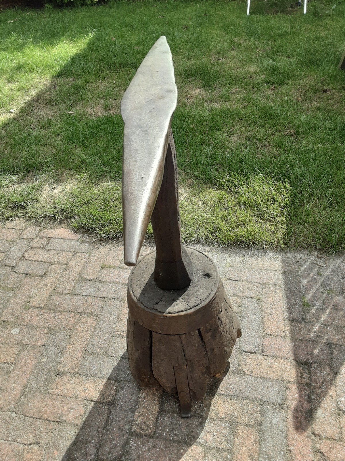 aambeeld/smederij/smeden/smidsvuur/gereedschap/antiek, Ophalen, Gebruikt