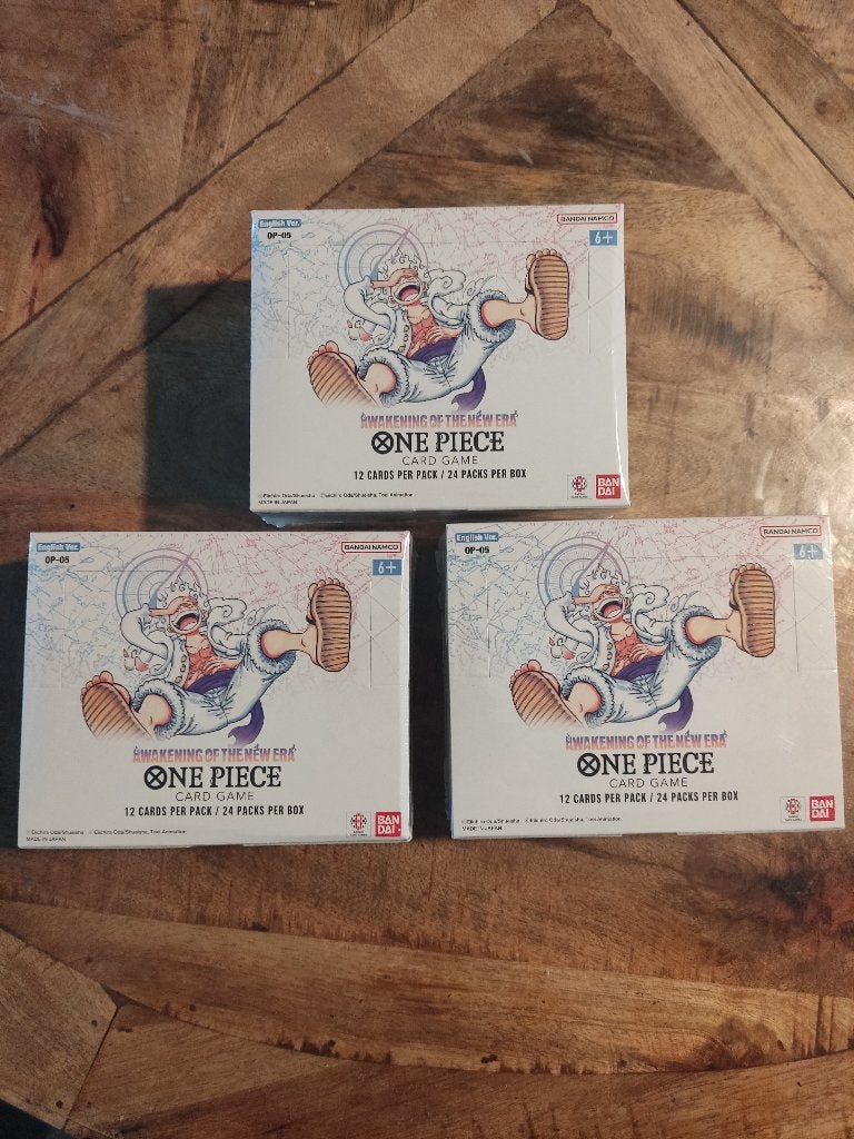 One Piece: Awakening of the New Era first anniversary, Ophalen, Zo goed als nieuw, Boosterbox