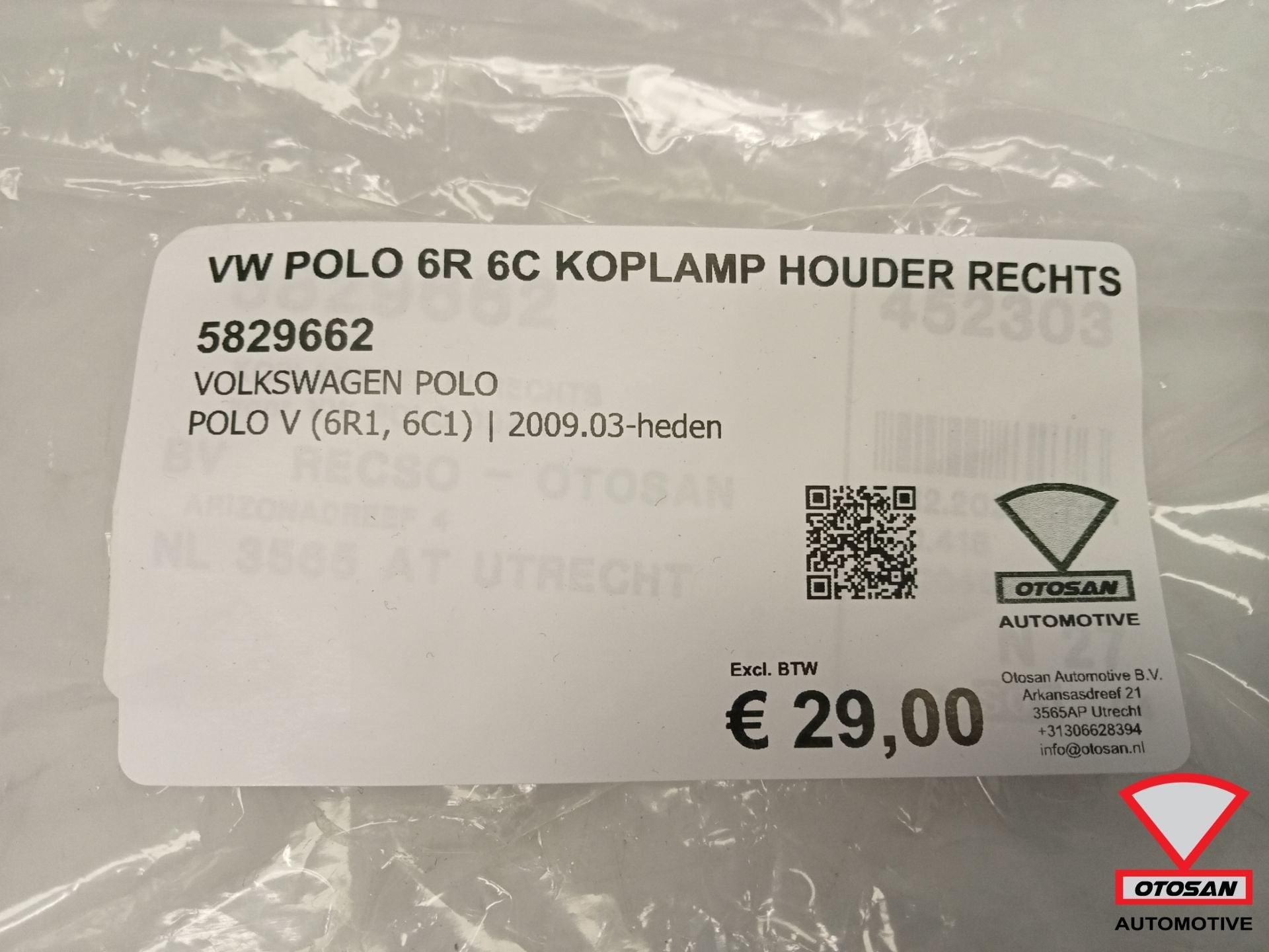 VW Polo 6R 6C Koplamp Steun Houder Rechts Nieuw 6R0805072E, Auto-onderdelen, Verlichting, Volkswagen, Volkswagen AG, Nieuw, Berliner Ring 2
38440  Wolfsburg, DE