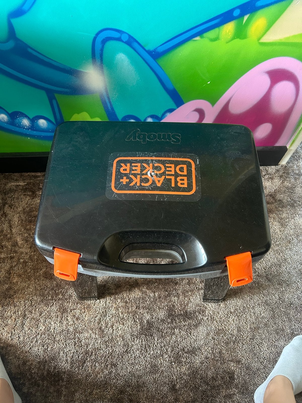 Smoby Black+Decker Opvouwbare Werkbank Speelgoed, Ophalen, Gebruikt, Bouwen