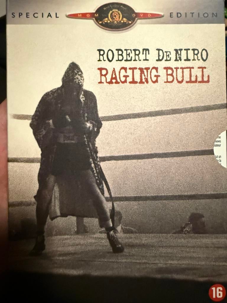 Raging bull special edition dvd 2 disc, Cd's en Dvd's, Ophalen of Verzenden, 1980 tot heden, Zo goed als nieuw