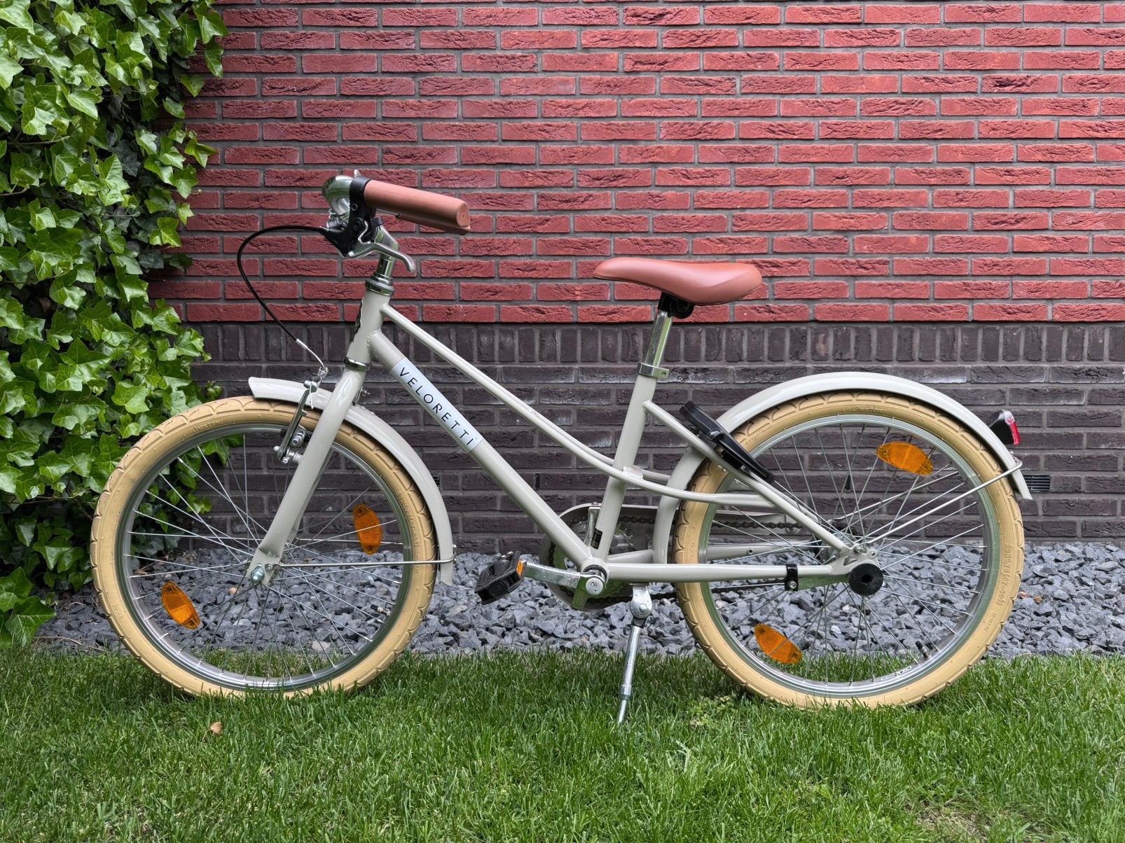 Veloretti 20’ beige fiets, Ophalen, Terugtraprem, Nieuw, Handrem