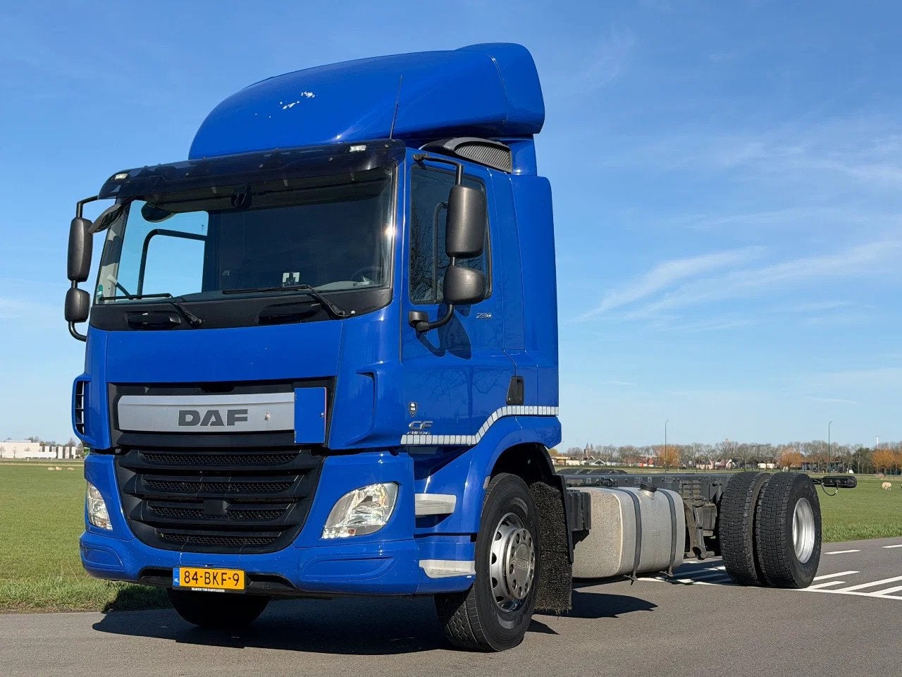 DAF CF 250 CF250.19 EURO6. Chassic cabine (bj 2017), Automaat, Achterwielaandrijving, Euro 6, 234 pk