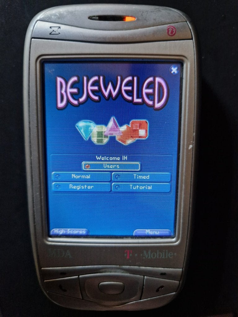 HTC Wizard / T-Mobile MDA Vario / Qtek 9100 - Werkend Retro, HTC, Gebruikt, Fysiek toetsenbord, Ophalen of Verzenden