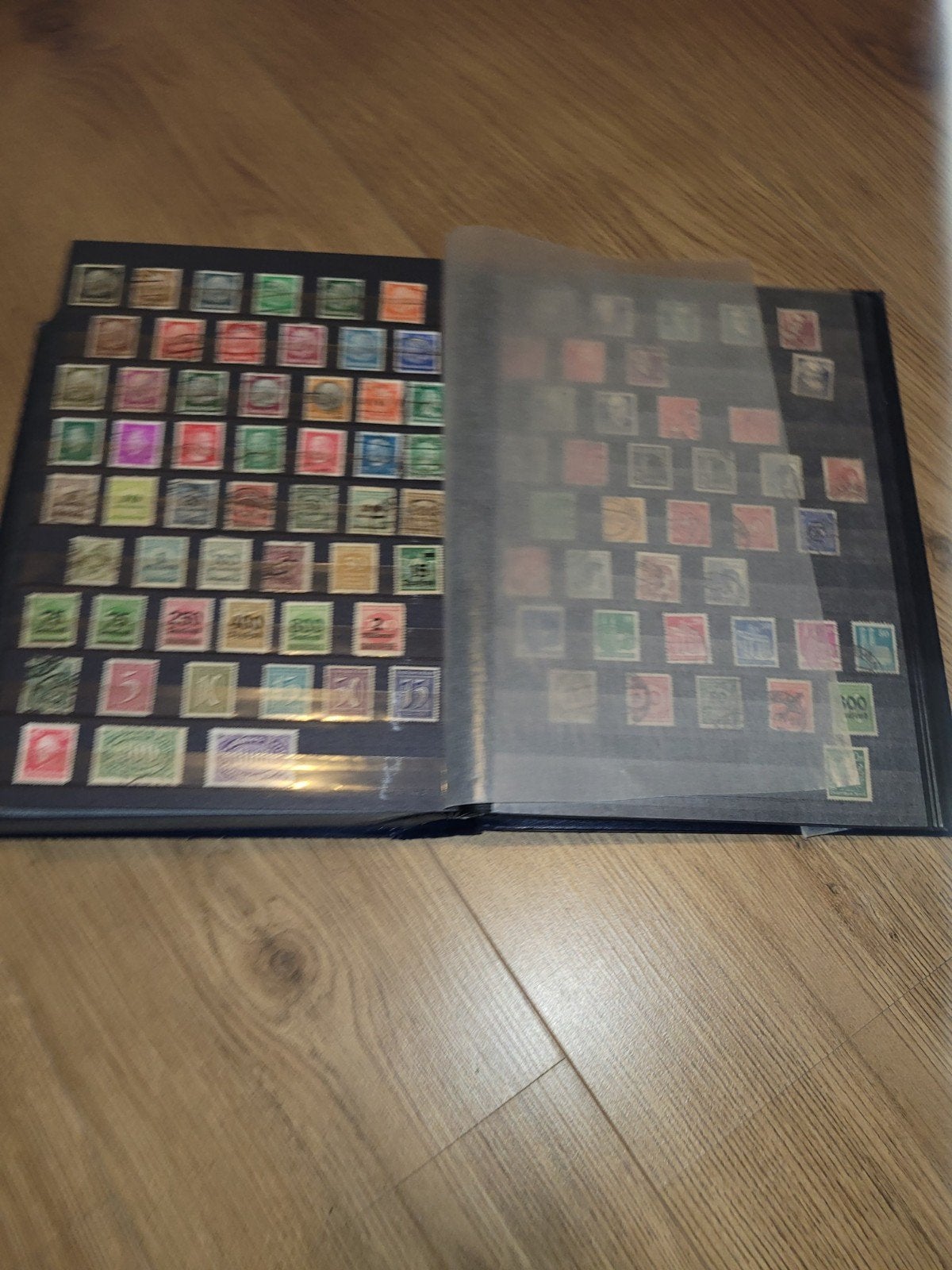 Goed gevuld album postzegels Duitsland ook wat reich, Ophalen of Verzenden, BRD