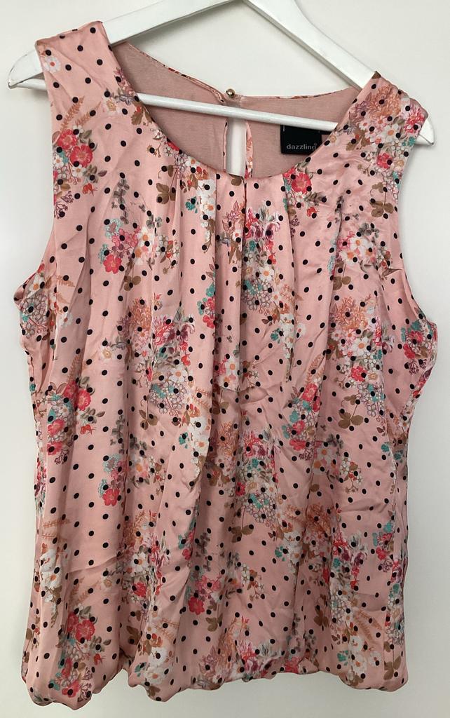 Roze top maat XL van dazzling, Kleding | Dames, Ophalen of Verzenden, Zo goed als nieuw, Maat 46/48 (XL) of groter, Roze